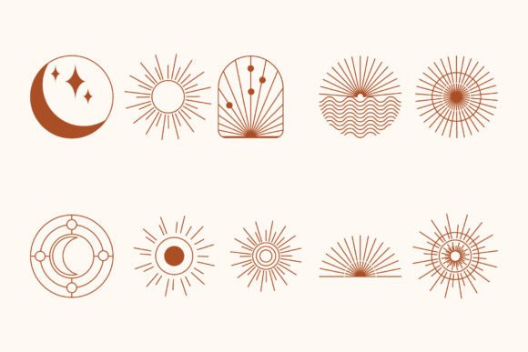 Download Clipart Boho Ornament Nursery Decoration - Boho Collection