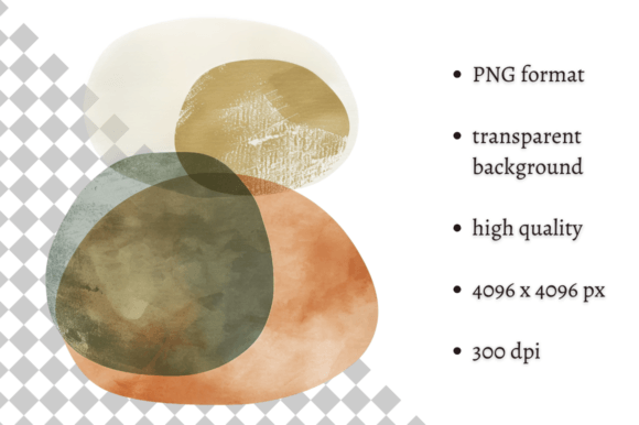 Download Abstract Boho Shape PNG Clipart - Boho Collection