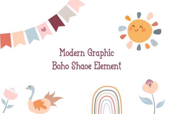 Download Modern Boho Abstract Geometic Shape - Boho Collection
