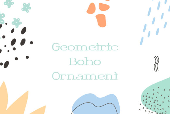 Download Modern Boho Abstract Geometic Shape - Boho Collection